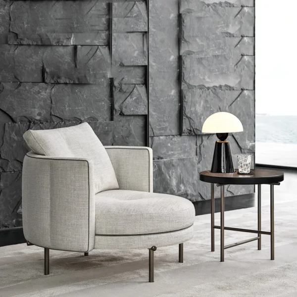 The Charcoal Wrap Chair