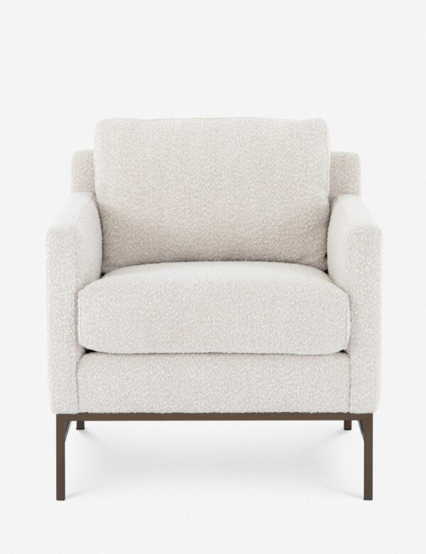 The Sleek Taupe Comfort Chair