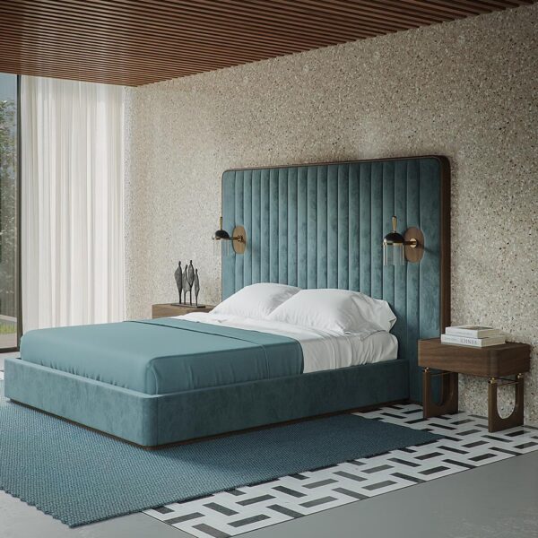 The Harlow Panel Bed
